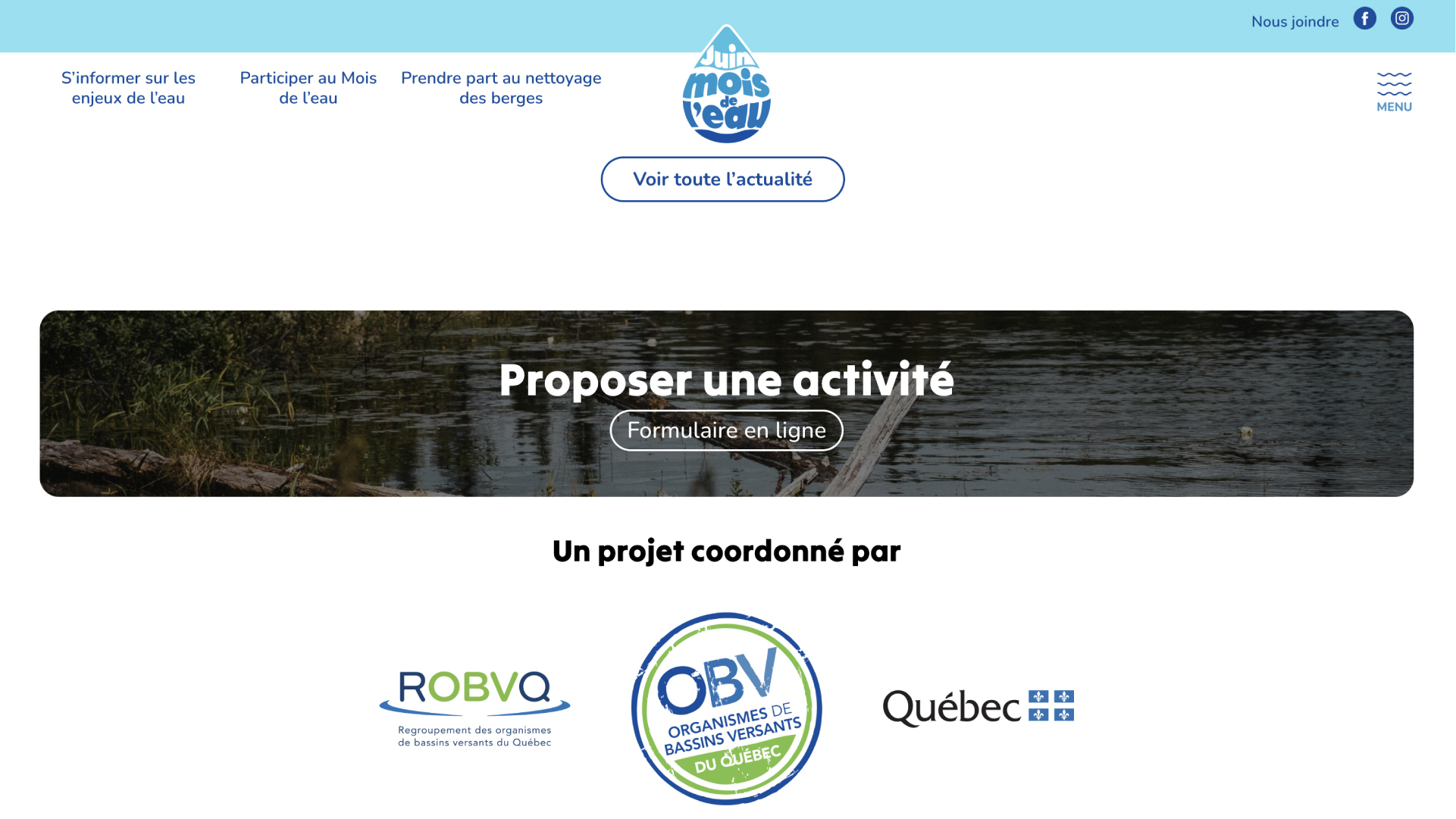 Pied de page intégrant un appel à l’action